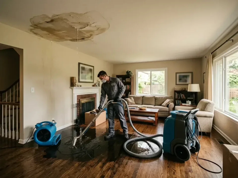 attic-pipe-burst-ceiling-drip-008 — frequently asked questions, Water Damage Restoration & Carpet Care in Albany, KY